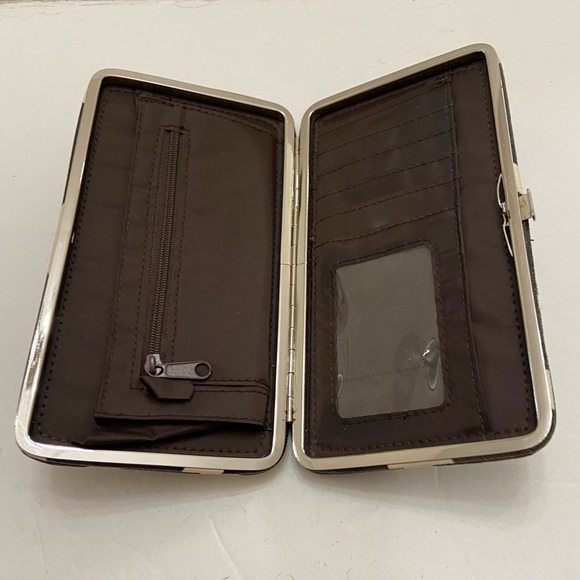 Vintage, Boxy, Brown- Beige Long Wallet - Picture 6 of 12